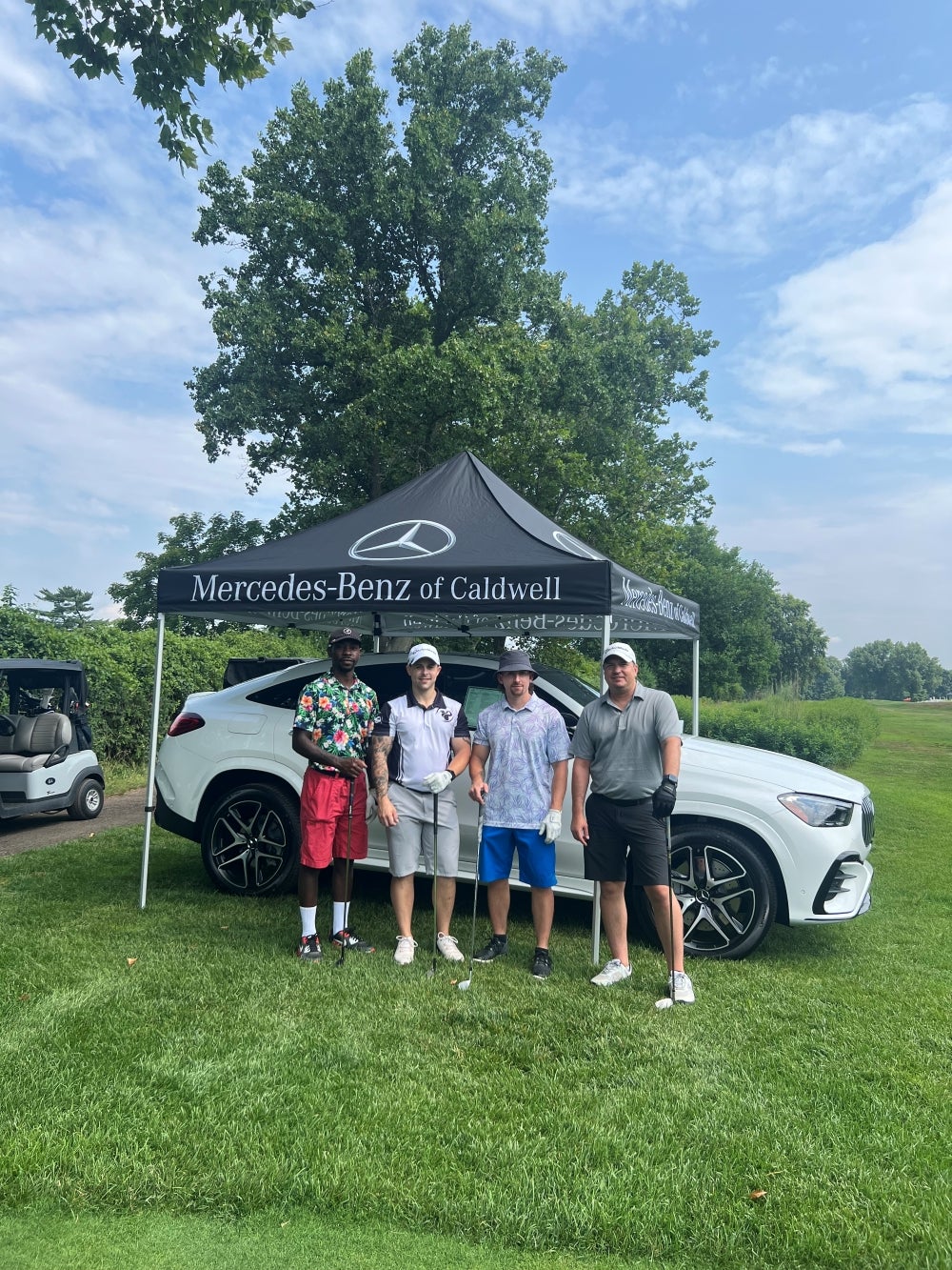 Mercedes-Benz of Caldwell supports Caldwell’s Volunteer Fire Departments 2024 Annual Golf Event